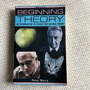 “An Introduction to Literary and Cultural Theory,” Peter Barry